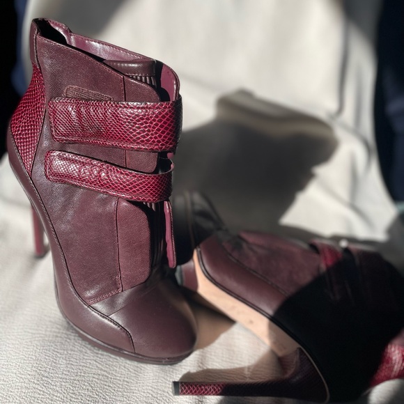 BCBG Burgundy Boots - Picture 9 of 9